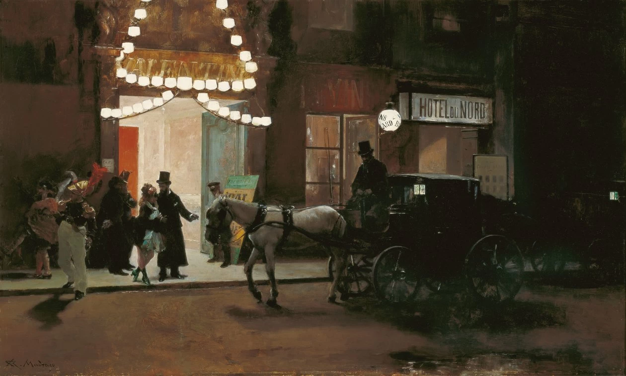 Raimundo Madrazo - Lasciando il ballo in maschera